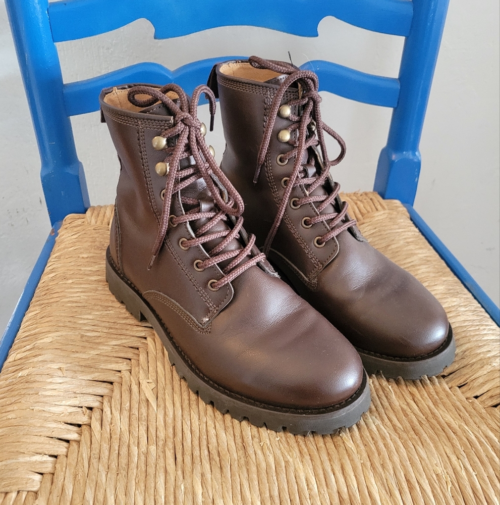 Will's Vegan Shoes Lace-Up Boots